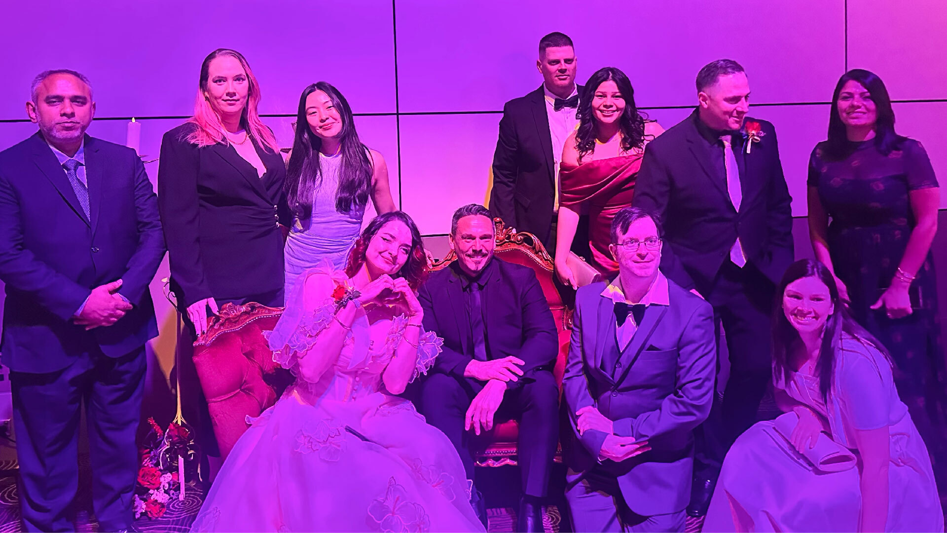 Gildan Team at Escabags "Be Our Guest" Ball