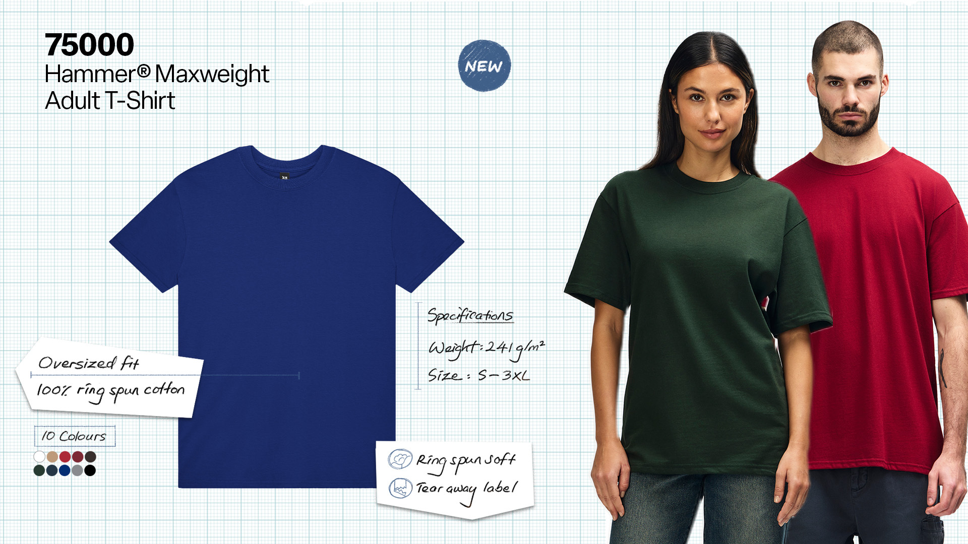 Gildan® Hammer® 75000 Adult T-Shirt